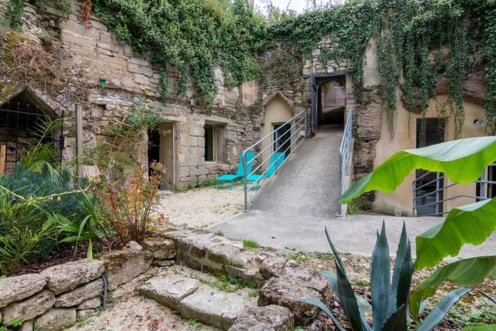 Maison Troglodytique Doue La Fontaine Doué-la-Fontaine Exterior foto
